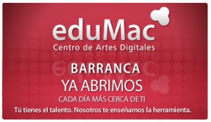 eduMac Barranca 20% de descuento por apertura.